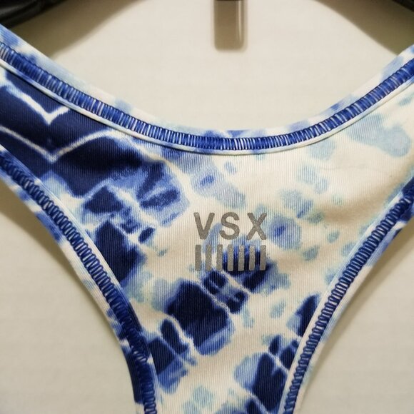 Victoria's Secret bra Small VSX The Player racerback workout gym sports tie dye - Picture 5 of 9